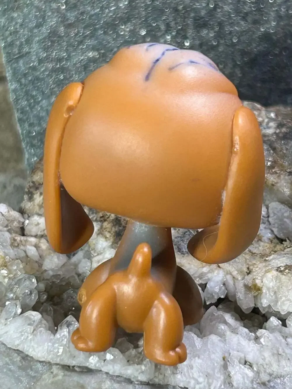 LPS Littlest Pet Shop LPS #16 Brown Beagle Rare Authentic Retired READ !